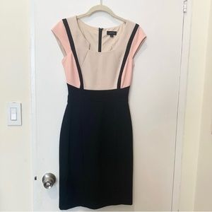 TAHARI ASL Colorblock Dress